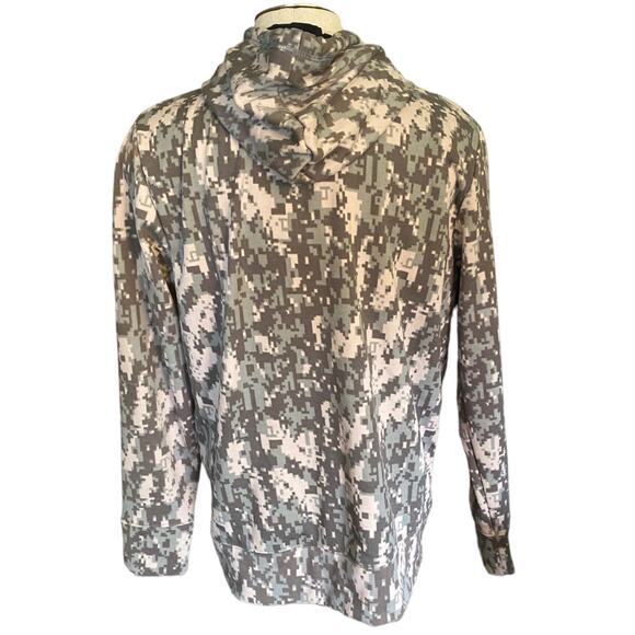 US Life Mens Camo Camouflage Zip Front Jacket Large NEW - Picture 5 of 8